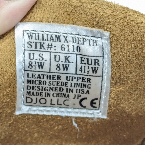 Dr. Comfort William-X Double Depth leather orthopedic diabetic black shoes 8.5W - Picture 7 of 9